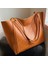 2'si 1 Arada Kadın Yüksek Kapasiteli Tote Çanta Deri Bayan Omuz Çantası Handbags Clutch (Yurt Dışından) 5