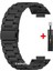 Huawei Watch Fit 4/Fit 4 Pro/Fit 3 Kordon Klipsli Metal Kordon 04 +Kısaltma Aparatı (Fit/Fit2 Uyumlu Değildir) 4