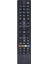 Vestel Kare Göbek Mor Tuş LED Tv Televizyon Uzaktan Kumanda TR-206 1