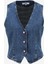 Koyu Indigo Kadın Yelek Dt10534 2