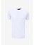 Bisiklet Yaka Beyaz Erkek T-Shirt 755030542225 4