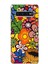 Samsung Galaxy S10 ile Uyumlu 1mm Slim Fit Retro Colors 2 Baskılı Şeffaf Silikon Kılıf 1