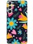 Samsung Galaxy A34 ile Uyumlu 1mm Slim Fit Retro Colors 1 Baskılı Şeffaf Silikon Kılıf 1