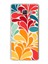 Samsung Galaxy A5 2015 ile Uyumlu 1mm Slim Fit Retro Colors 5 Baskılı Şeffaf Silikon Kılıf 1