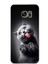 Samsung Galaxy S7 Edge ile Uyumlu 1mm Slim Fit Kedi 3 050C Baskılı Şeffaf Silikon Kılıf 1