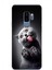 Samsung Galaxy S9 Plus ile Uyumlu 1mm Slim Fit Kedi 3 050C Baskılı Şeffaf Silikon Kılıf 1