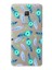 Samsung Galaxy A5 2015 ile Uyumlu 1mm Slim Fit Nazar Boncuğu 3 Baskılı Şeffaf Silikon Kılıf 1