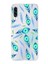 Samsung Galaxy A30S ile Uyumlu 1mm Slim Fit Nazar Boncuğu 3 Baskılı Şeffaf Silikon Kılıf 1