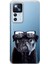 Xiaomi Mi 12T ile Uyumlu 1mm Slim Fit Köpek 2 050F Baskılı Şeffaf Silikon Kılıf 1