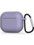 Air Pods 3. Nesil Zore Airbag 28 Silikon Kılıf-Lavendery Gray 1