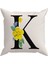 Flowered Harf (K) Kırlent Kılıf 1
