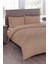 Pure Çift Kişilik Nevresim Seti 200X200 Cappucino 1