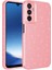 Bilişim Aksesuar Galaxy A15 Uyumlu Sah Kılıf Kamera Korumalı Simli Lüks Zore Koton Kapak-Pembe 1