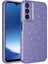 Bilişim Aksesuar Galaxy A25 Uyumlu Sah Kılıf Kamera Korumalı Simli Lüks Zore Koton Kapak-Mor 1