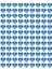 Kalpli Nazar Boncuğu Sticker Seti Göz Okul Ödül Öğretmen Etiketi Evil Eye Stickers NSTI0154 1