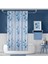 Banyo Duş Perdesi 4246 110X200 Perde Borusu Askı Aparatı 90X130 Hediyeli 1