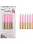 Pembe Gold Ince Mum 8 cm 6 Lı 1