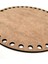 35CM Lazer Kesim Boyanabilir Ham Mdf Makrome Tepsi Plakası 2