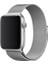 Apple Watch Uyumlu Seri 42-44-45-49 mm Ebatlar Için Milano Loop Çelik Örme Kordon 1