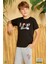 Siyah Erkek Çocuk Pijama Takımı - Elsima - Siyah - 5 Yaş - A3035-SİYAH-5 Yaş 3