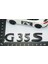 Infiniti G35 S Siyah Abs Bagaj Yazı Logo 3