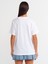31064 Baskılı Bisiklet Yaka T-Shirt-Beyaz 2