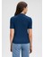 Puantiyeli Lacivert Polo TIŞÖRT1611398-82318 4