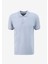 Düz Gri Erkek Polo T-Shirt F4SM-TST 0942 1