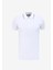 Düz Beyaz Erkek Polo T-Shirt 24EU1P0F101P420_POLO T-Shirt 3