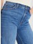 Yüksek Bel Ispanyol Paça Regular Fit Mavi Kadın Denim Pantolon L31S011XT-STELLA A Line Jean Pantol 3