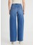 Yüksek Bel Ispanyol Paça Regular Fit Mavi Kadın Denim Pantolon L31S011XT-STELLA A Line Jean Pantol 5