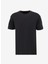 Bisiklet Yaka Siyah Erkek T-Shirt BBSS24MTS015 1