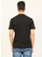 Bisiklet Yaka Siyah Erkek T-Shirt UMP24014TS 5