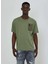 Bisiklet Yaka Haki Erkek T-Shirt UMP24054TS 1