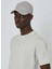 Bisiklet Yaka Gri Erkek T-Shirt UMP24061TS 3