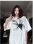 Spider In Strings Yıldızlı Örümcek Unisex Tişört Oversize Baskılı Unisex Relax T-Shirt 3