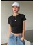 Dvess Star Print Crop Tee Yıldız Baskılı Crop T-Shirt Body 2