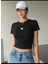 Dvess Star Print Crop Tee Yıldız Baskılı Crop T-Shirt Body 4