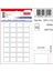 OFC-110 ( 22 mm * 16 mm ) Beyaz Ofis Etiketi- ( 5 Paket ) 1