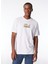 Beyaz Erkek T-Shirt 240D1701_KLJ Regular Sslv Skate Tee 5