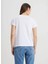 Bisiklet Yaka Beyaz Kadın T-Shirt L241644LJ-BISIKLET Yaka T-Shirt 4