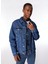 Erkek Denim Ceket 240D1404_KLJ Regular Denım Jacket 4