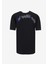 Siyah Erkek T-Shirt 240D1708_KLJ Relax Sslv Gothıc Logo 2