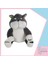 Kizgin Kedi Sabri Peluş Uyku Arkadaşi 40 cm Antrasit 416008 3