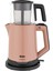 1-2 L Chaıwan Tea Maker Çay Makinesi 1800W Rosie  Cam Pembe C / F 50 Hz 3