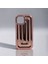 iPhone 13 Pro Rudra Seri Labirent Desen 3D Metalik Silikon Kapak 2