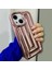 iPhone 13 Pro Rudra Seri Labirent Desen 3D Metalik Silikon Kapak 3