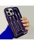 iPhone 13 Pro Rudra Seri Labirent Desen 3D Metalik Silikon Kapak 3