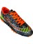 Erkek Rahat Halı Saha Ayakkabısı Siyah Turuncu 7