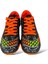 Erkek Rahat Halı Saha Ayakkabısı Siyah Turuncu 10